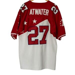 VTG THROWBACKS MITCHELL & NESS NFL PRO BOWL 1996 ATWATER #27 STITCHED JERSEY, 52